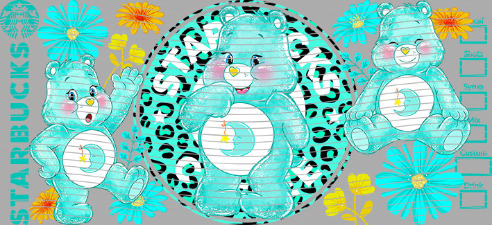 16oz Care Bears-Be-194